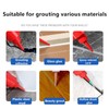 Multi functional and labor-saving caulking gun, manual pressure grouting, grout