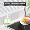 Soap Dispenser Hand Dish Soap Dispenser Bathroom with Pump Lotion