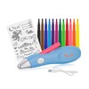 Peach PO150 Electric Airbrush Pen - 12 Colours - Includes