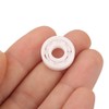696 Ceramic ZrO2 Bearings, Inner Diameter 6mm Outer Diameter 15mm