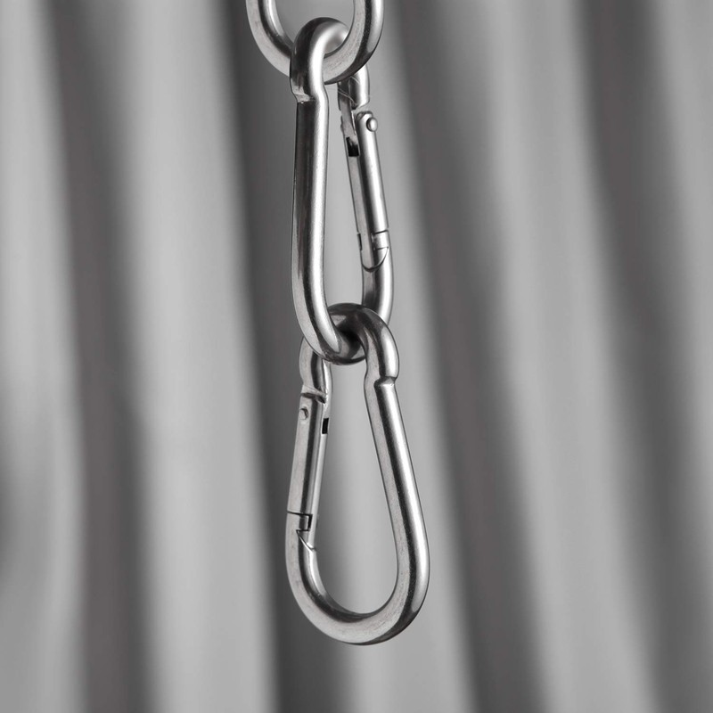 Carabiner Alloy Steel Key Ring Snap Hook 50 mm x