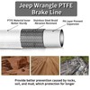MuRealy 89715 Extended Brake Lines Kit - Stainless Steel Braided
