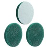 Hordion 8Pcs Scrub Pads Round Scrubber Scouring Pads Abrasive Scuffing