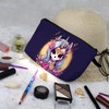 Livel lhood Skull Unicorn Makeup Bag Cute Small Organizer Zipper
