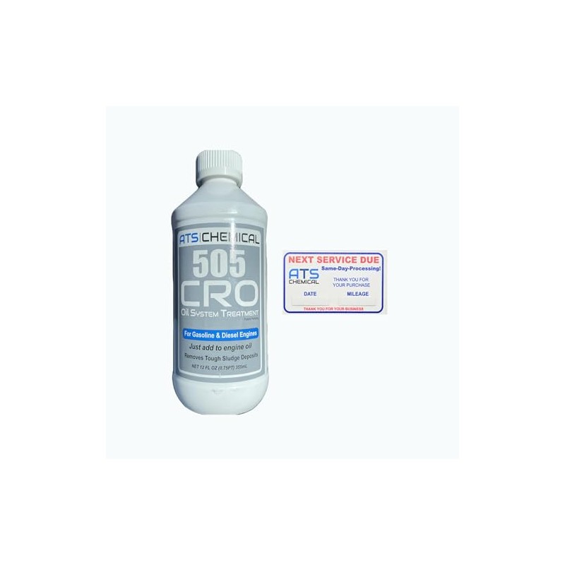 ATS Chemical 505 CRO - Oil System Treatment Next Service