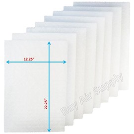RAYAIR SUPPLY 14x25 Respicaire CG MicroCLean 95 Air Cleaner Replacement Filter Pads 14x25 Refills (4 Pack)