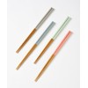 BRUNO BRUNO Susu Bamboo Corner Round Collar Chopsticks 11.8 inches