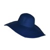 WITHMOONS Straw Hats for Women Floppy Sun Navy Blue Hats