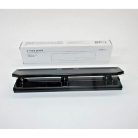 Baseline 3 Hole Punch 10 Sheet Capacity Black BL58135 Durable Metal
