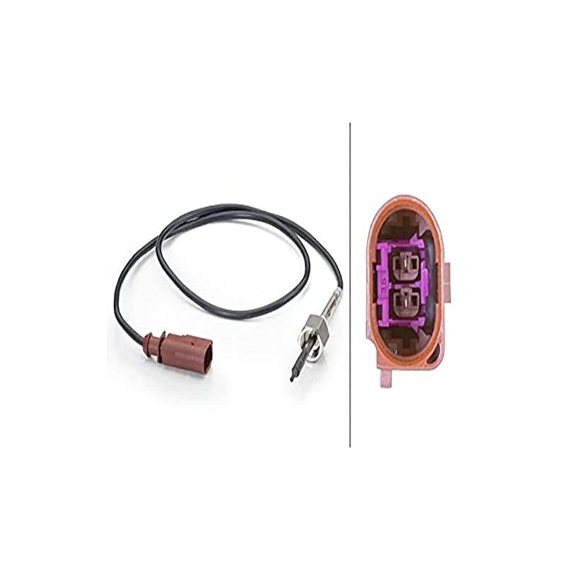 HELLA 6PT 014 494-121 Sensor, exhaust gas temperature - 2-pin