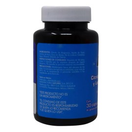 Naturex Citrato De Magnesio/lecitina De Soya Bote C/30 Cáps. 1.82 G.