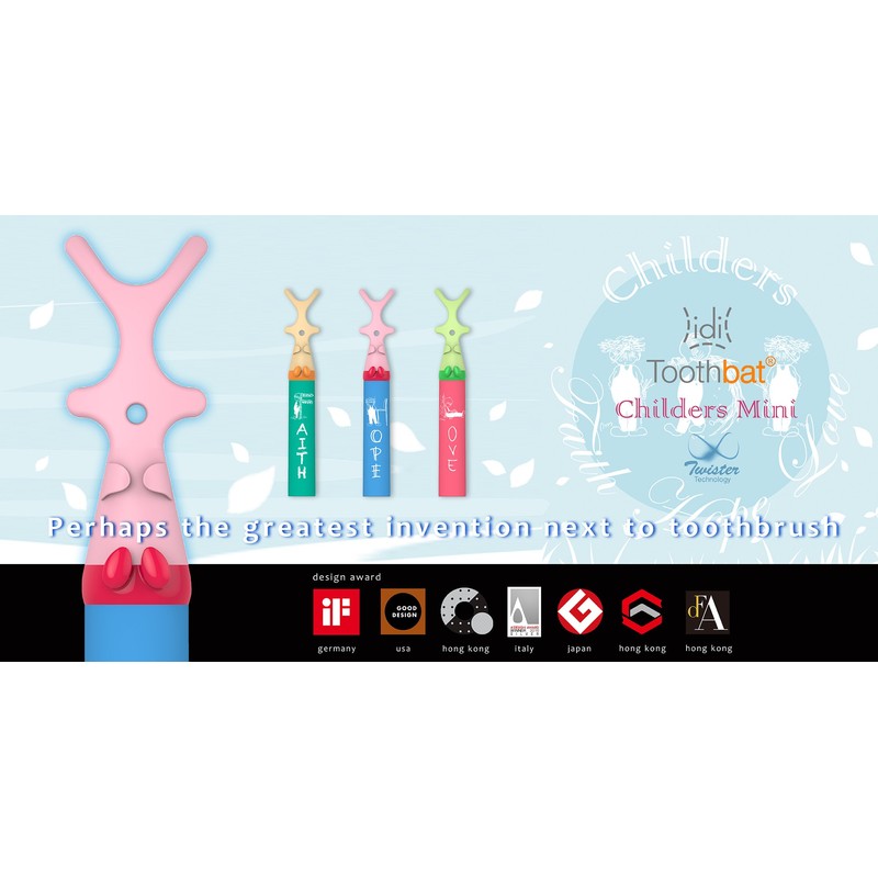 toothbat Kids Floss Holder for Perfect Mouth Cleaning and Teeth