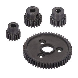 WANGCL 54T Spur Gear Slipper Clutch Set with 15T 17 19T Pinions Gear Set for 1/10 RC Car Traxxas Slash 4x4 4WD/2WD VXL Rally VXL Stampede 4x4 Traxxas 1/10 Summit