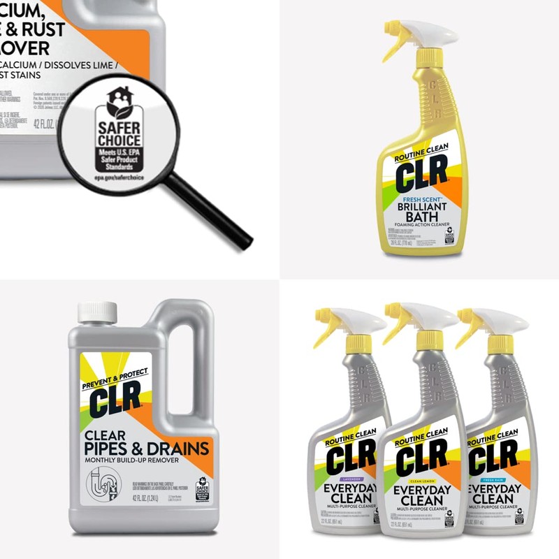 CLR Everyday Clean Multi Purpose Cleaner, Clean Lemon, 22 Ounce