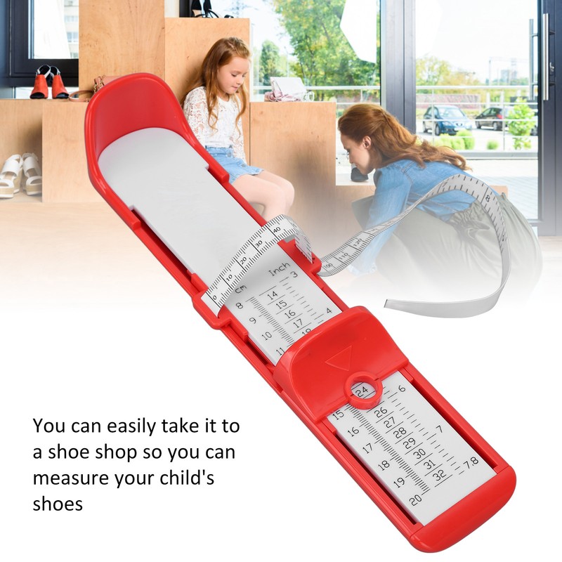 Feet Length Measuring Ruler Multifunction Accurate Shoe Feet Measuring Ruler