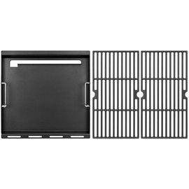 Griddle Inserts for Charbroil Performance 6 Burner Grill, Flat Top Griddle for Charbroil Grill 463245917 463238218 463276517 466245917, 463347017 463349917, Replace for G470-0002-W1 G470-0003-W1