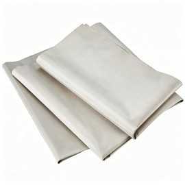 SUPERFINDINGS 6.56FT/2M Faraday Fabric Military Grade Cloth 1.1M/43.3" Wide Blanched Almond Blocking Fabric Polyester Material Protection Fabric Cover for WiFi Cell Bluetooth RFID EMP Protection