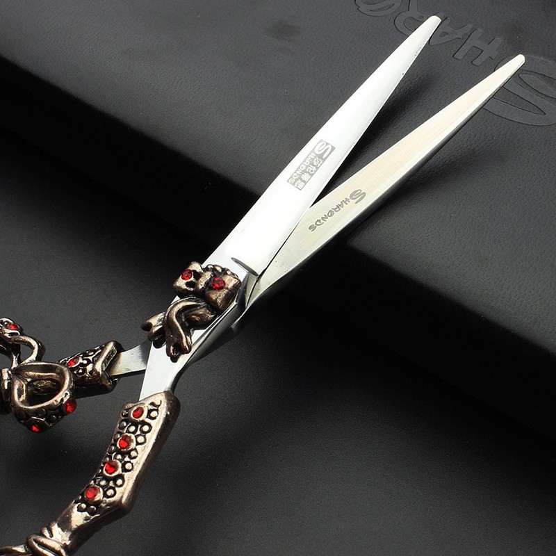 5.5 Inch High-End Hairdressing Scissors Set Hair Stylists Professional Barber