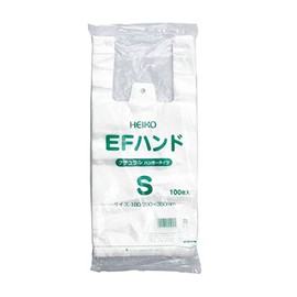 Plastic bags (translucent); Standard: S; Size (H x W x D): 15.0 x 7.1 x 4.3 inches (380 x 180 x 110 mm); Quantity: 100 sheets