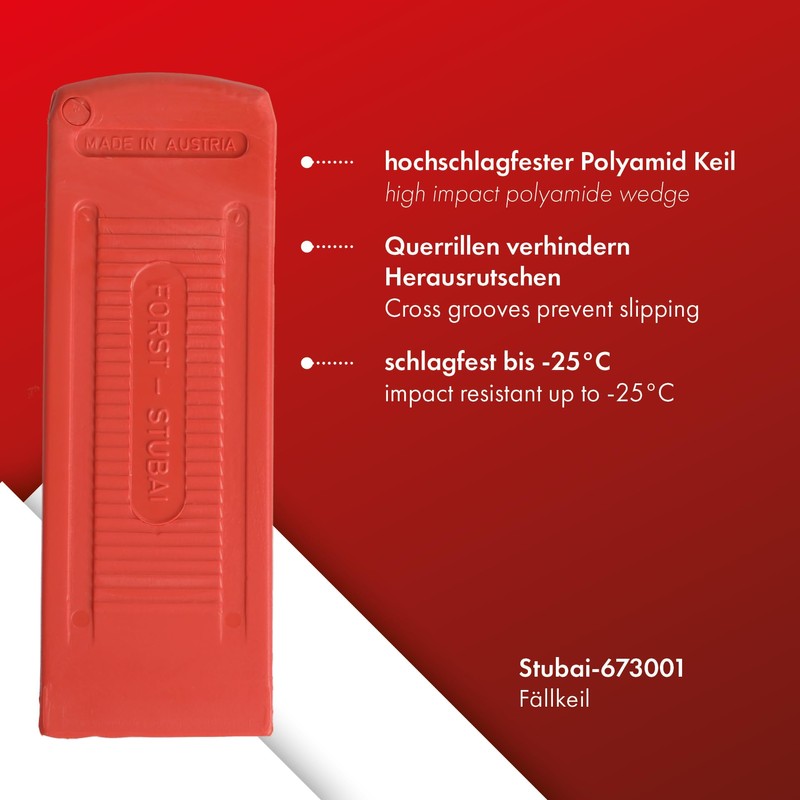 STUBAI Felling Wedge 180 mm Polyamide | 170 g |