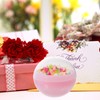 ABOOFAN 50pcs Fillable Capsules Ball Bauble Sphere 50mm Round Capsules