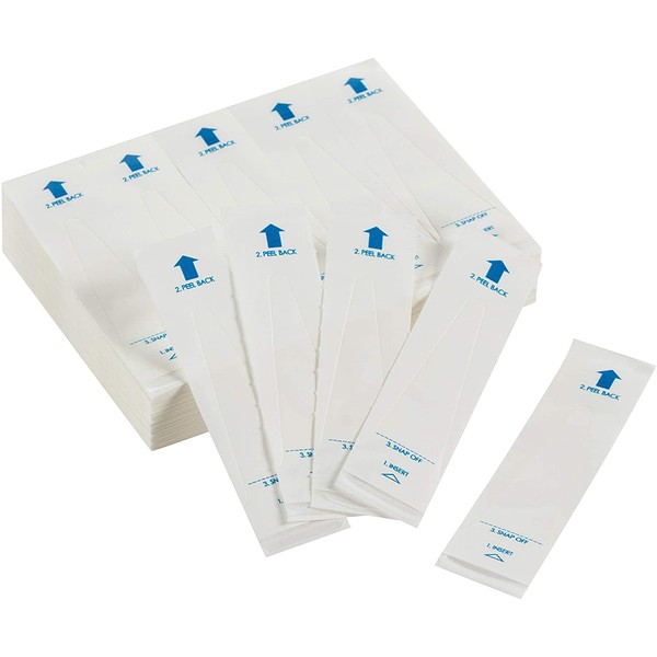 Pack of 500 Digital Thermometer Probe Covers - Disposable, Sterile and Safe, 3.75 x 1.02 Inches