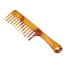 VOCOSTE Wide Tooth Comb for Curly Wet Hair Long Thick Wavy Hair Tangle Free Comb Hair Comb with Long Handle for Women