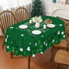 St Patricks Day Tablecloth 60 x 84 Inch Oval, Happy
