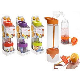 Summit Aqua Fruit Infuser Bottle [Colors May Vary]