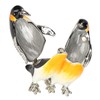 Penguin Couple Ornament Desktop Crafts Collection Decor Penguin Jewellery Storage