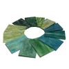 Unicoshape 12 Sheets Stained Glass Pack, 6" X 4" Cathedral