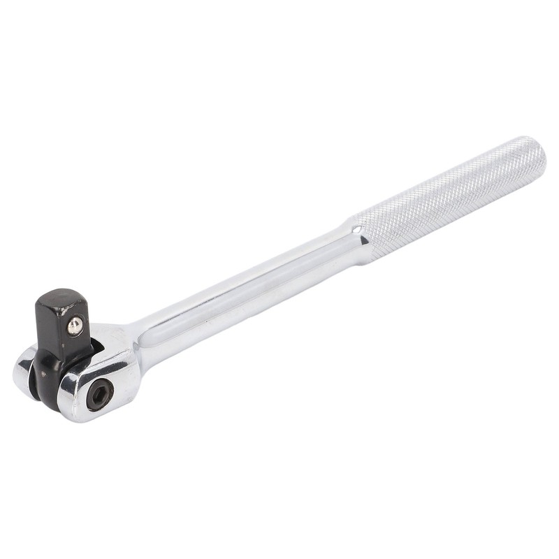 Breaker Bar 10in Chrome Vanadium Steel 1/2in Drive 180 Degree