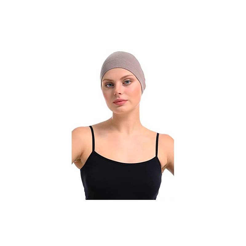 Bamboo and Cotton Cap for Chemo, Hair Loss, Sleep Cap