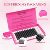 XIUSUZAKI XIUSUZAKI W Lash Extensions Supplies 3D Eyelash Extensions W