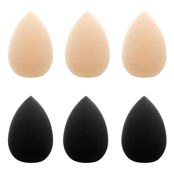 WLLHYF Mini Makeup Sponge Blender 6 Pieces Beauty Sponge Blender
