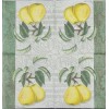 TWO Individual Napkins Pears Fruits Cocktail for Decoupage (730)
