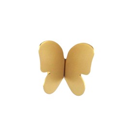 Annakideya Pack of 1 Pair Solid Brass Creative Butterfly knobs Decorative Butterfly Handles for Door Wardrobe Cabinet shoebox