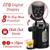 Brentwood KT-2230DBK 3-Liter 1100w Digital Glass Instant Hot Water Dispenser