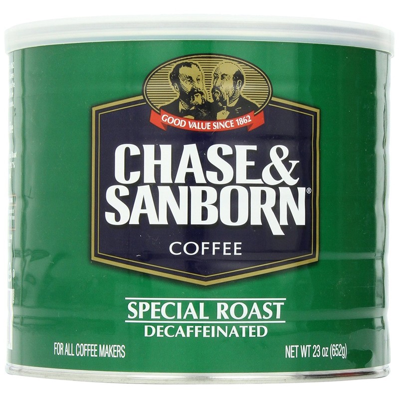 Chase & Sanborn Coffee, Special Roast Decaf Ground Coffee, Medium