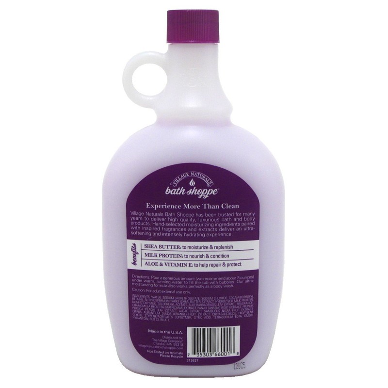 Village Nat. Bath Milk Bath Ultra-Moist Lavendr/Chamo 28 Ounce (828ml)