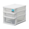 Sanko Plastic 3 Tiers Storage Stock, Width 7.6 x Depth