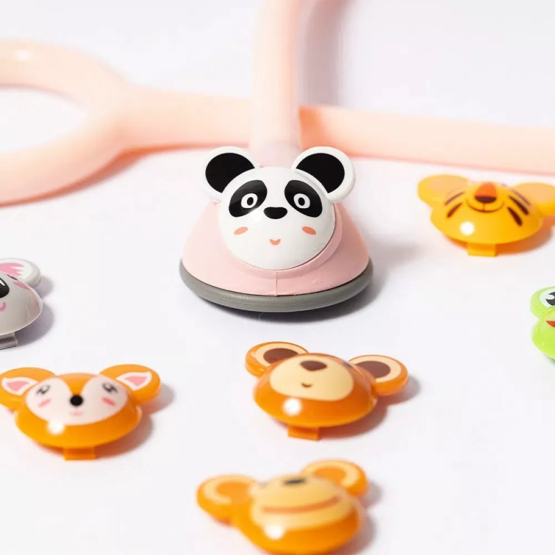 Spirit Estetoscopio Spirit Master Lite Fun Animal Pediatric Rosa