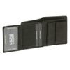 Small wallet JOCKEY CLUB, Genuine Leather, black - ''LEAS Mini-Edition''