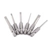 Screwdriver Bit, 6 Pieces Flat Head Slotted Tip Screwdriver Bits