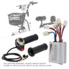 24V 500W Brush Controller with LCD Display Electric Quantity Throttle