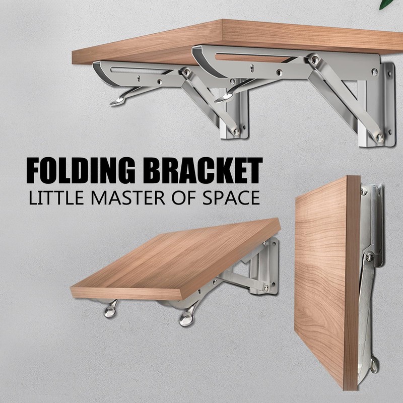 Professional Folding Console Heavy Duty 300 mm, Pack of 2