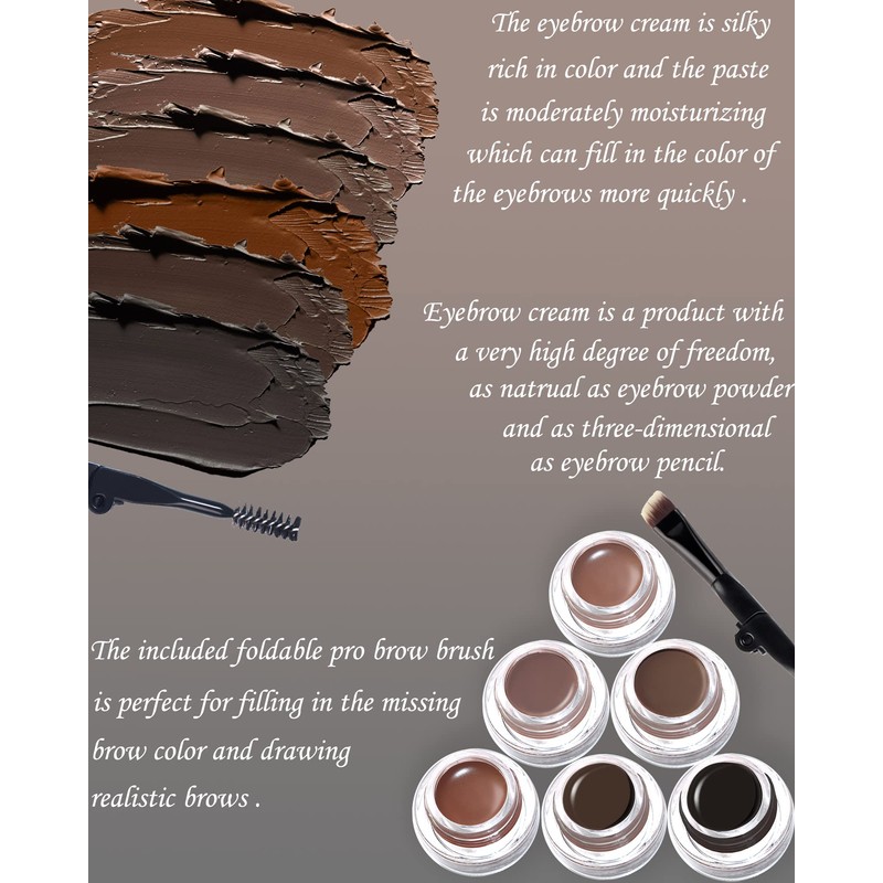 Eyebrow Cream Ointment Waterproof Eyebrow Gel Long Lasting Eyebrow Gel