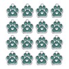 MECCANIXITY Cat Dog Paw Charm Footprint Paw Print Charm Alloy