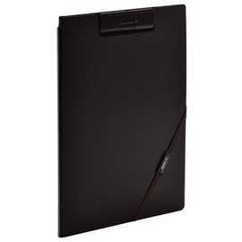 Lihit Lab F7560-24 Binder Clip File, Multi-Function, A4, Black