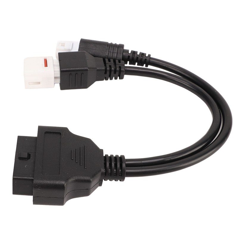 3pin 4pin Motorcycles OBD OBD2 Adapter Cable Easy Fault Detection